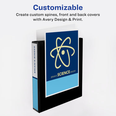 Avery Economy Showcase View 3 Ring Binder, 1.5